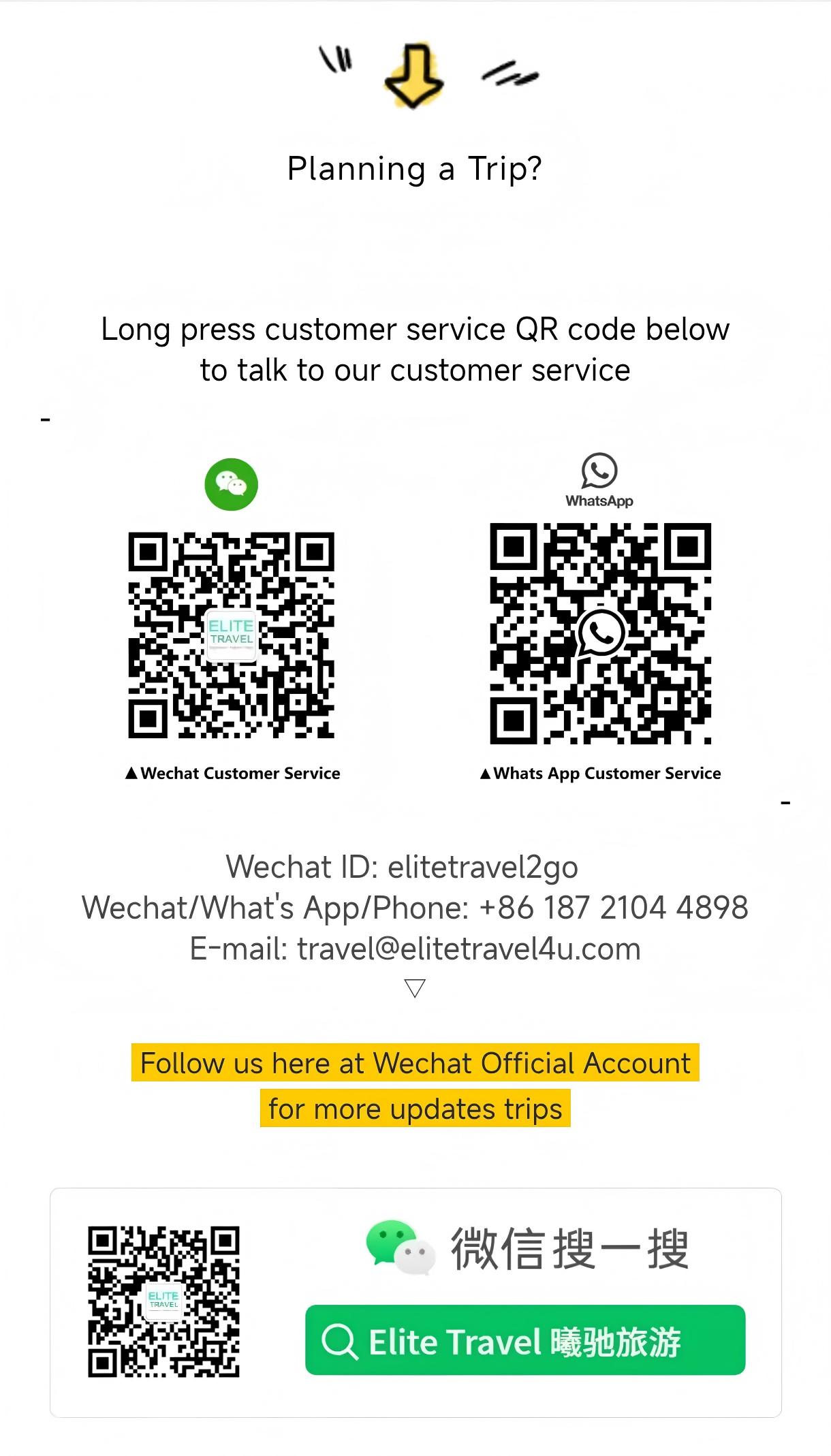 Elite Travel Contact Card